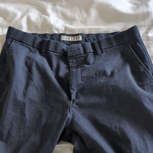 Denver Hayes Men's Navy Pants 36x34 (Fit 34x32)